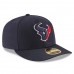 Men's Houston Texans New Era Navy 2016 Sideline Official Low Profile 59FIFTY Fitted Hat 2419715